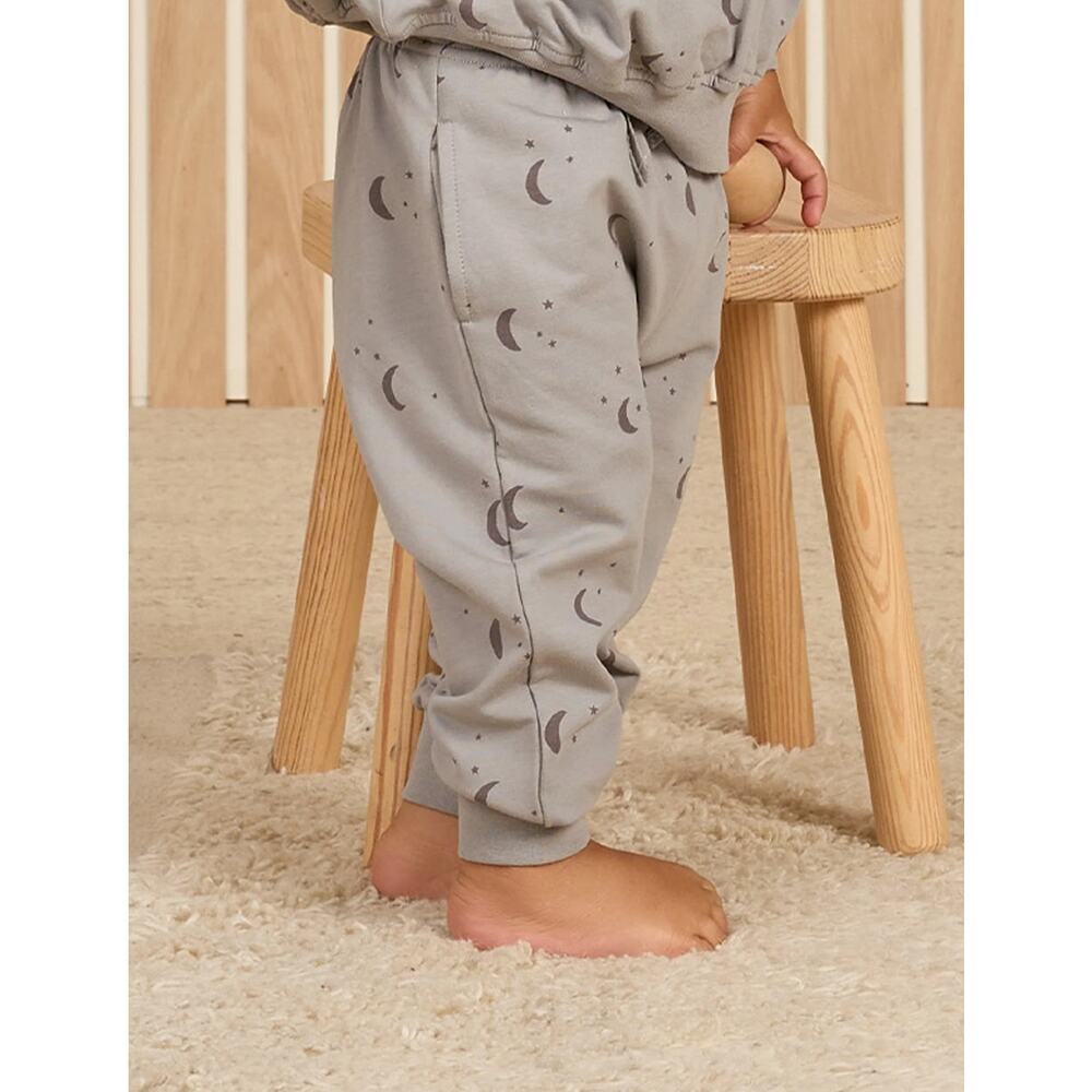 Quincy Mae Relaxed Sweatpant Moons